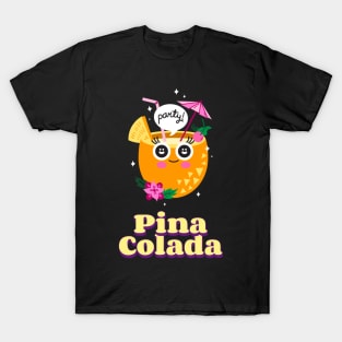 Kawaii Pina Colada National Pina Colada Day T-Shirt